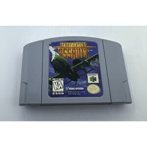 Aerofighters Assault Nintendo 64 1997 N64 Authentic Tested Retro Gaming Game